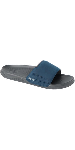 2026 Reef Mens Tailslide Sandals CJ8561 - Grey / Navy